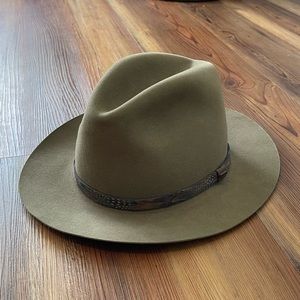Vintage Stetson Weekender Felt Fedora in Bark